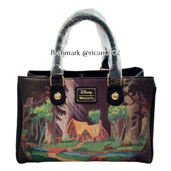 Loungefly Disney Snow White 80th Anniversary Handbag - Picture 3 of 11
